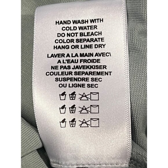 Eri + Ali Anthropologie Wedgewood Green Draped Sleeveless Top XS Extra Small New - Picture 8 of 9